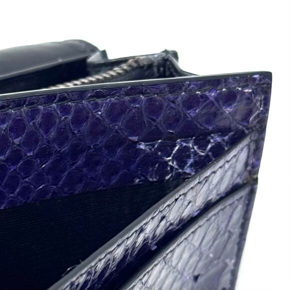 Tom Ford Purple Python Wallet - Picture 8 of 11